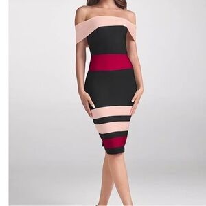 Venus Color Block Dress